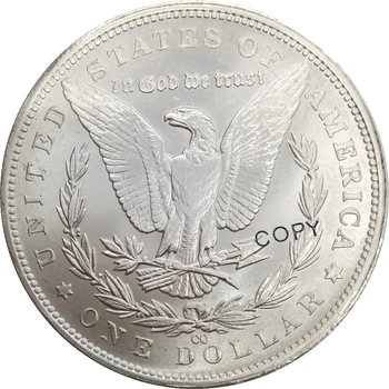 Jungtinės amerikos valstijos 1879 cc Morgan Doleris 90% Sidabro Kopijuoti Monetų Neprivaloma, Įvairių Metų