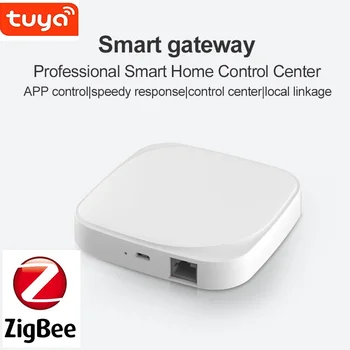 Tuya Zigbee3.0 Smart Home Gateway Hub Sąryšio Valdymo Centras Išmaniųjų Namų Nuotolinio Valdymo Pažangių Automatizavimo Scena Jungtis