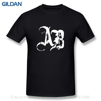 Vyrų Marškinėliai Spausdinti Medvilnės trumpomis Rankovėmis T-shirt Hsuail Vyrų Alter Bridge Vektorinis Logotipas marškinėliai