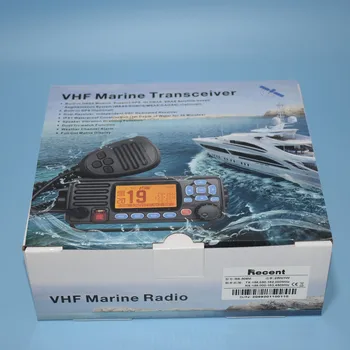 Jūrų walkie-talkie jūrų krantinės 25W VHF DCS radijo transporto priemonėje įrengtos didelės galios RS-509M,RS-509MG