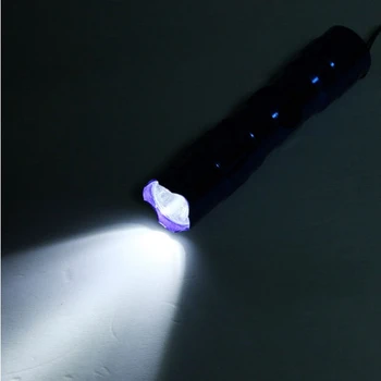 Naujas atsparus Vandeniui Mini LED 3W Aliuminio Patogu Žibintuvėlis Kišenėje Keychain Žibintuvėlis Šviesos Buitiniai, Lauko Kempingas Lempa