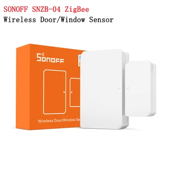 SONOFF SNZB-04 smart Zigbee durų jutiklis, detektorius, Mini Durų, Langų Jutiklis reikia SONOFF zbbridge kontroliuoja eWelink APP