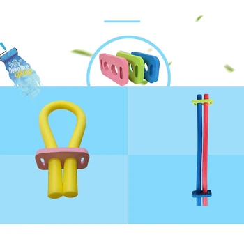 Spalvinga Plaukimo Plūduriuojantis Putų Lazdos Plaukti Mokymosi Plaukti Žiedas Vaikų Žaislas Plūduriuojantis Putų Vamzdžių Putų Floatings Pool Accessories