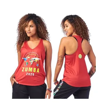 Zumba Jogos kostiumas Zumba šokių kostiumas f fitneso vasaros kostiumas aerobikos kostiumas sportinę moterų joga viršų