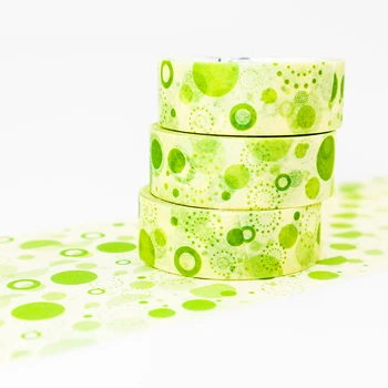 Žaliųjų Taškų Washi Tape 