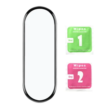 3D Apsauginis Stiklas Xiaomi Mi Juosta 6 Stiklo Filmas Mi Band5 Band6 Smart Watchband 6 Soft Screen Protector Filmas