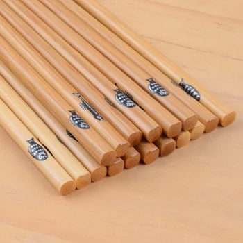 Penkios Poros Kūrybos Žuvis Šviežia Kinų Stiliaus Bambuko Lazdelės Kūrybinių Kelionių Nešiojamų Buitiniai Indai