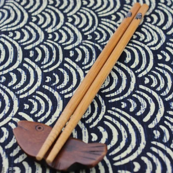 Penkios Poros Kūrybos Žuvis Šviežia Kinų Stiliaus Bambuko Lazdelės Kūrybinių Kelionių Nešiojamų Buitiniai Indai