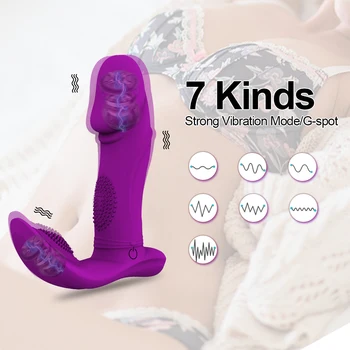 7 Spartos Belaidžio Dildo Vibratorius Moterims Klitorio Stimuliatorius Vibratoriai Moterų Nuotolinio Valdymo Erotinis Sekso Žaislai Suaugusiems, Poroms