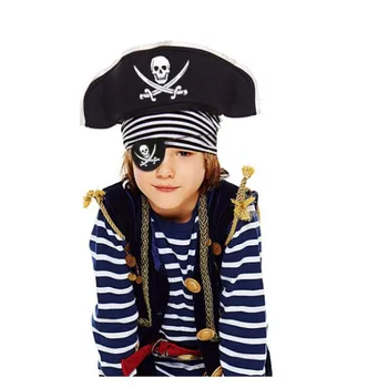 10pc Manė, Piratų Akių Pleistrai Helovinas Piratų Vaikams Helovinas Šalis Viena Akimi Skeletas Kapitonas Akių Pleistras Helovinas Šalis Kaukės