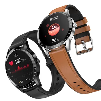 Smart Žiūrėti, Smartwatch Moteris Vyrų Širdies ritmo Monitorius, IP68 Vandeniui Žadintuvas Ekrane Smart Žiūrėti 
