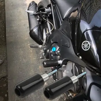 1Set Universalus Didelis Motociklo Rėmo, Slankmačiai Anti Crash Raštas Klijais Klijuoti