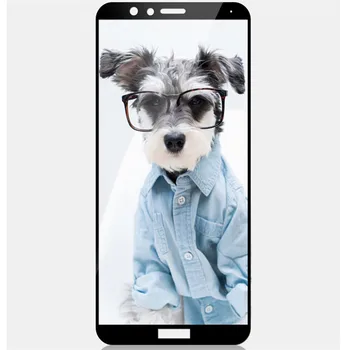 YKSPACE Pilnas draudimas 2.5 D, Ekrano apsaugos Huawei Honor 7X 7 X 9H Grūdintas Stiklas Juodas Baltas Auksas Apsauginės Plėvelės