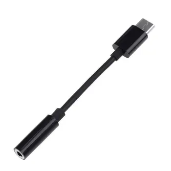 DVIEJŲ Spalvų USB-C C Tipo 3,5 mm Jack Ausinių Kabelį Audio Aux Kabelis Adapteris, Skirtas 