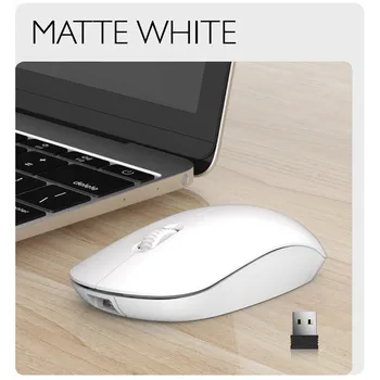 Kebidu 2.4 GHz + Bluetooth 5.1 Dvitinklis Režimas Belaidės Pelės USB Imtuvas Žaidėjus 1600DPI Garso Silent Mouse For PC Nešiojamas Kompiuteris