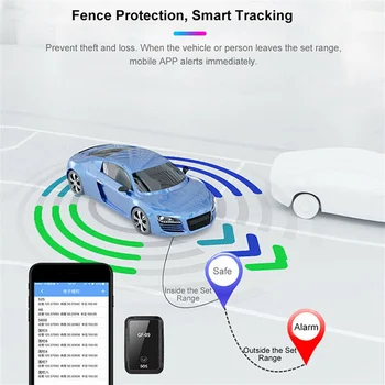 Mini GPS Seklys Su App Kontrolės, Magnetinio Anti-theft Balso Įtaisas Transporto priemonės, Automobiliai Ir Transporto priemonės, Asmens Vieta