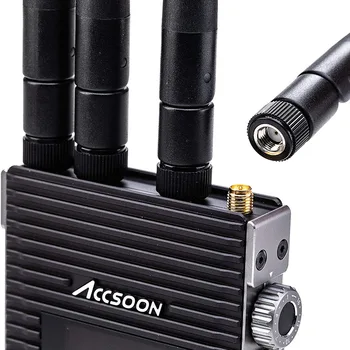 ACCSOON CineEye 2 Pro 2.4 Ghz, 5 ghz Dual channel Bevielio Perdavimo stebėjimo Sistemos 1080P 60fps Low Latency 350m vaizdo kameros