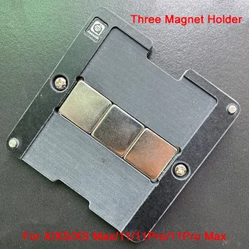 Visų Stilius, LCD TV Cell phone IC Chip Magnetinis pagrindas Padėties nustatymo plokštė BGA Reballing Trafaretas Vieną Trijų, Keturių Magnetas Modulis