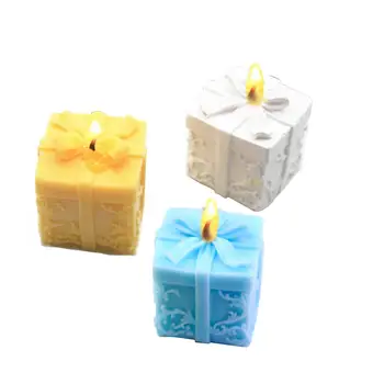 Silicio Žvakė Pelėsių Mini Kalėdų Dovanų Dėžutėje Žvakė Maker 