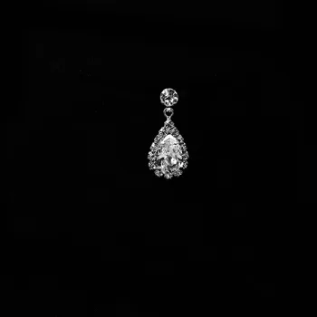 CSHOU187 Prabanga cirkonis blizga nuotakos kristalų cirkonis nustatyti vestuvių tuščiaviduriai vestuvių karoliai, auskarai 2-piece set papuošalai