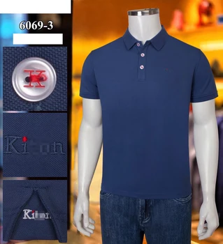 MILIJARDIERIUS Polo marškinėliai vyrams, 2021 naujas vasaros medvilnės Atsitiktinis mados Verslo siuvinėjimo didelio dydžio, aukštos kokybės Trumpas rankovės marškinėliai