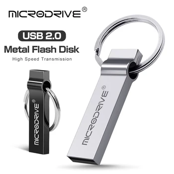 Naujas Prekės ženklas Super USB Flash Drive 64GB 32GB 16GB 8GB Pen Drive Flash Vandeniui metalo Sandėliavimas Flash Drive, Memory Stick cel usb