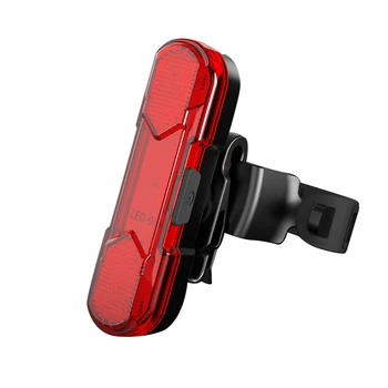 Dviračių Uodegos Šviesos Itin Ryškios Dviračių Šviesos USB Įkraunamas LED Dviračio Galinis Žibintas 5 Šviesos Režimas Žibintai Su Raudona + Mėlyna+Balta