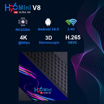 2021 H96 Mini V8 Smart TV Box 