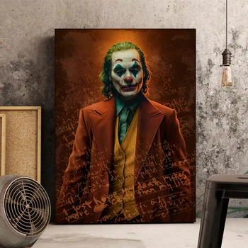 WTQ Filmus Joker Vieno Gabalo Drobės, Plakatai, Tapyba ir grafika Retro Plakato Sienų Dekoras Sienos paveiksl Kambario Dekoro Namų Dekoro
