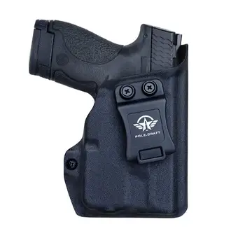 IWB Kydex Dėklas Smith & Wesson M&P Shield 9mm/.40 w/TLR-6 - Juostos Nuslėpė Atlikti - Padengti Mag-Mygtuką, Padidėjo Įėjimas