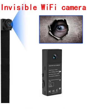 Nematomas WiFi 1080P vaizdo mini kamera belaidžio saugumo auklės kamera 150° plataus kampo su 