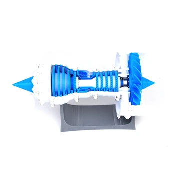 Aero Variklio Turbo Ventiliatorius Variklio Modelis Variklio Oro Modelio Elektros 3D Spausdintuvo Dalys