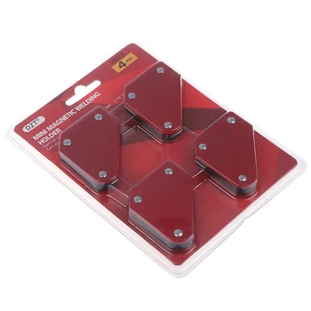 4 Vnt/set Trikampis-Suvirinimo Positioner Magnetinio Fiksuoto Kampo Litavimo Locator Įrankiai Be Jungiklis Suvirinimo