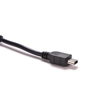 Mini USB 5pin Male Į USB 2.0 Type A Female Lizdas OTG Host Adapteris Trumpas Kabelis