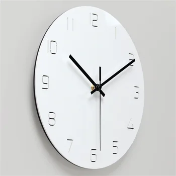 Skaitmeninis Sieninis Laikrodis Silent Dekoratyvinis Modernaus Dizaino Sieniniai Laikrodžiai už Kambarį Šiaurės Kabo Sienos Žiūrėti Namų Dekoro