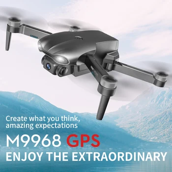 2020 NAUJAS RC Drone M9968 su 5G GPS WIFI 6k HD Kamera Pro Quadcopter iki 1200m Atstumu Kontrolės Daugiau Funkcijų Kalėdų Dovana