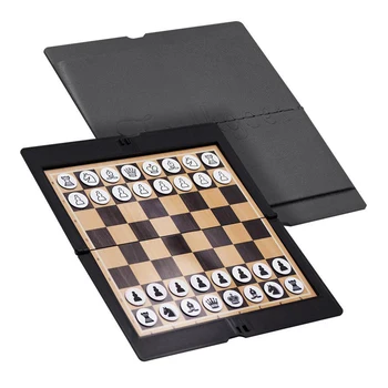 Sulankstomas Šachmatų Lenta Mini Dydžio Šachmatų Rinkinį Kelionės Nešiojamų Piniginė Kišenėje Šachmatų Stalo Žaidimas, Šeimos Žaidimas