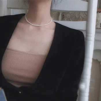 Collares de moda 2020 collier femme chocker pearl babygirl karoliai geriausias karoliai estetinės kettingen piedras para bisuteria