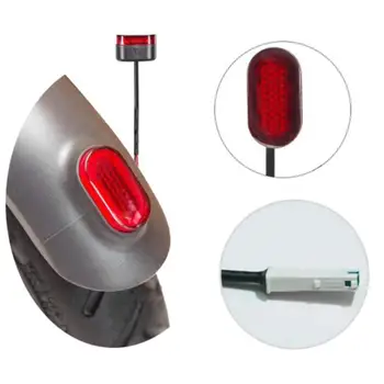 Galiniai Šviesos Lempos, LED Uodega Stoplight Stabdžių Paukščių Praktinių Patogu Saugos Šviesos Xiaomi M365 Elektrinis Motoroleris, Transporto priemonių