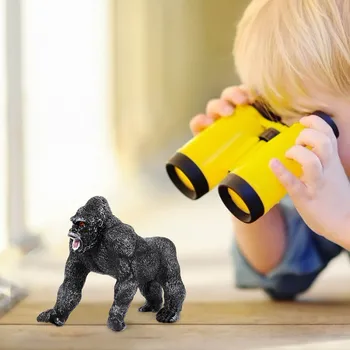 Žvėris Gyvūnų Modelio Realus Gorila, Šimpanzė Pav Švietimo Žaislai Vaikams, Statulėlės, Kolekcines, Minkštos Gumos Gyvūnų žaislas Vaikams