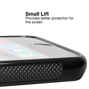 Iretmis 6 6S TPU Silikono Guma telefono case cover for iPhone 7 8 plus X Xs 11 12 Mini Pro Max XR Letena spausdinti