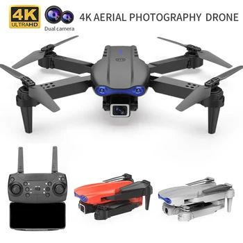 2021 Naują K3 Drone 4K HD Plataus kampo Dual Camera WIFI FPV RC Drone Sekite Mane RC Quadcopter Žaislai, RC Sraigtasparnis Selfie Sraigtasparnis