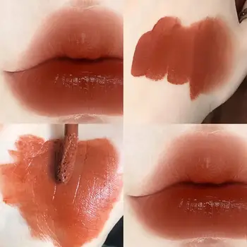 Matinis Dažymas, Lūpų Blizgesys, Drėkintuvai Non-Stick Taurės Lūpų Dažai, Vandeniui Ilgalaikį Lūpų Atspalvis Korėjos Makiažas Kosmetikos Grožio RedLip