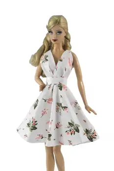 Mados Gana Berankovis Suknelė Barbie Lėlės Drabužiai Vestido Komplektus Šokių Kostiumas Suknelė 1/6 BJD Lėlių Reikmenys, Žaislai