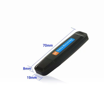 Naujas U-Disko Skaitmeninio Garso Diktofonas Rašiklis, USB 