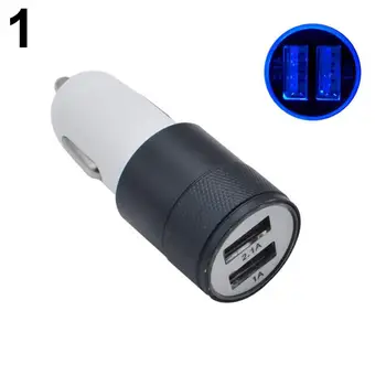LED 5V 2.1 Dual USB Greitas Automobilinis Įkroviklis Adapteris, skirtas 