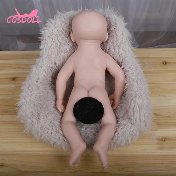 Bebe reborn Reborn Baby doll lėlės very soft full body silicone lėlės reborn 46cm 2.25 kg child playmate Baby Toys реборн #15