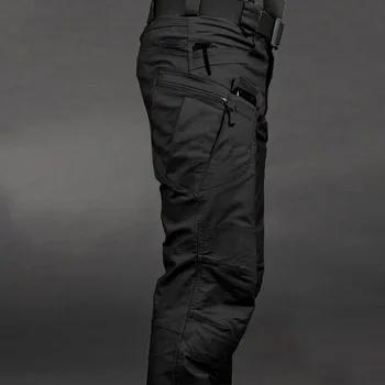 Plonas Armijos Karinės Taktinės Kelnės Cargo Kelnės Vyrams, Vandeniui Quick Dry Kvėpuojantis Vyriškos Kelnės Atsitiktinis Slim Apačioje Kelnių 5XL