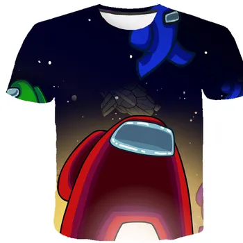 Berniukai 3D Karšto Pardavimui Naujas Žaidimas T marškiniai Įvairių žaidimų, Animacinių filmų Topai Marškinėliai Vaikams Mergaičių Drabužius Vasarą Chirldren kailyje 4-14T
