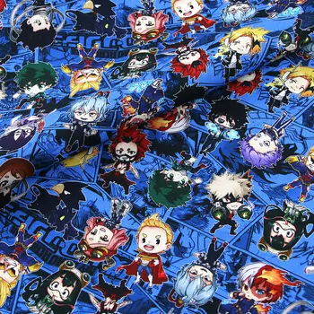 Anime Cartoon Demonas Medvilnės Audinio Vaikams, Drabužių, Namų Tekstilės Audinio Slipcover Pagalvėlė Padengti 